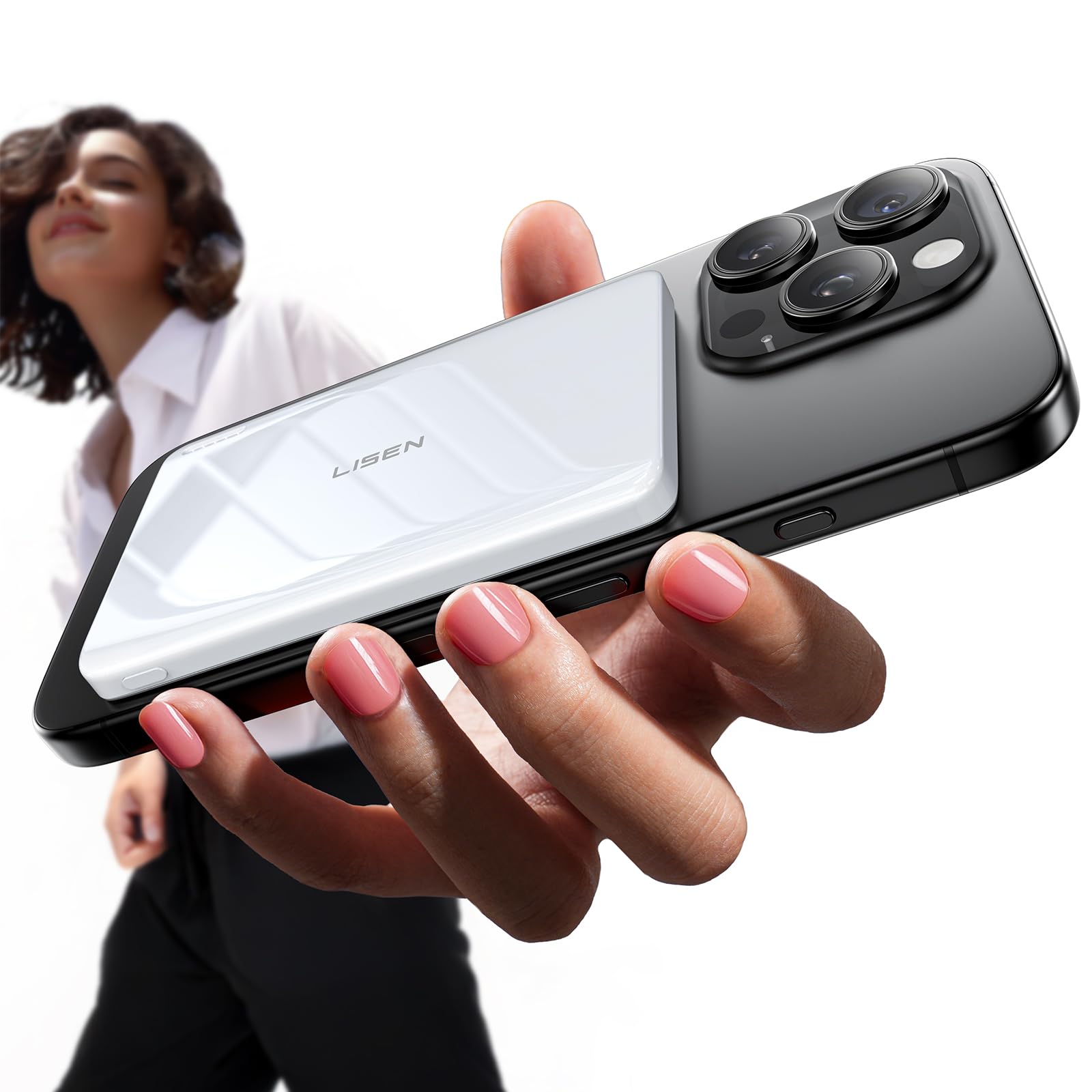 magafeeder portable charger 5000mah wireless magsafe