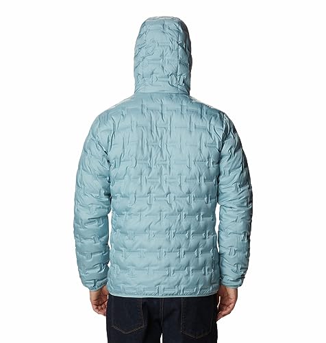 Image of Columbia Men Omni-Heat Reflective Delta Ridge Hooded Hiking and Trekking Down Jacket