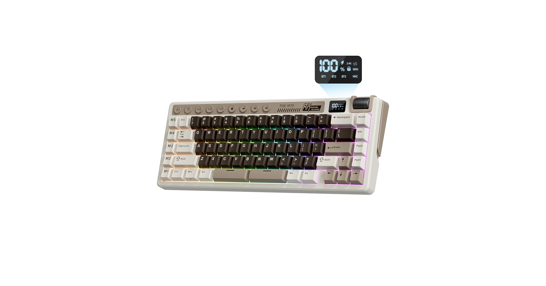 Amazon.com: RK ROYAL KLUDGE M70 Wireless Mechanical Keyboard