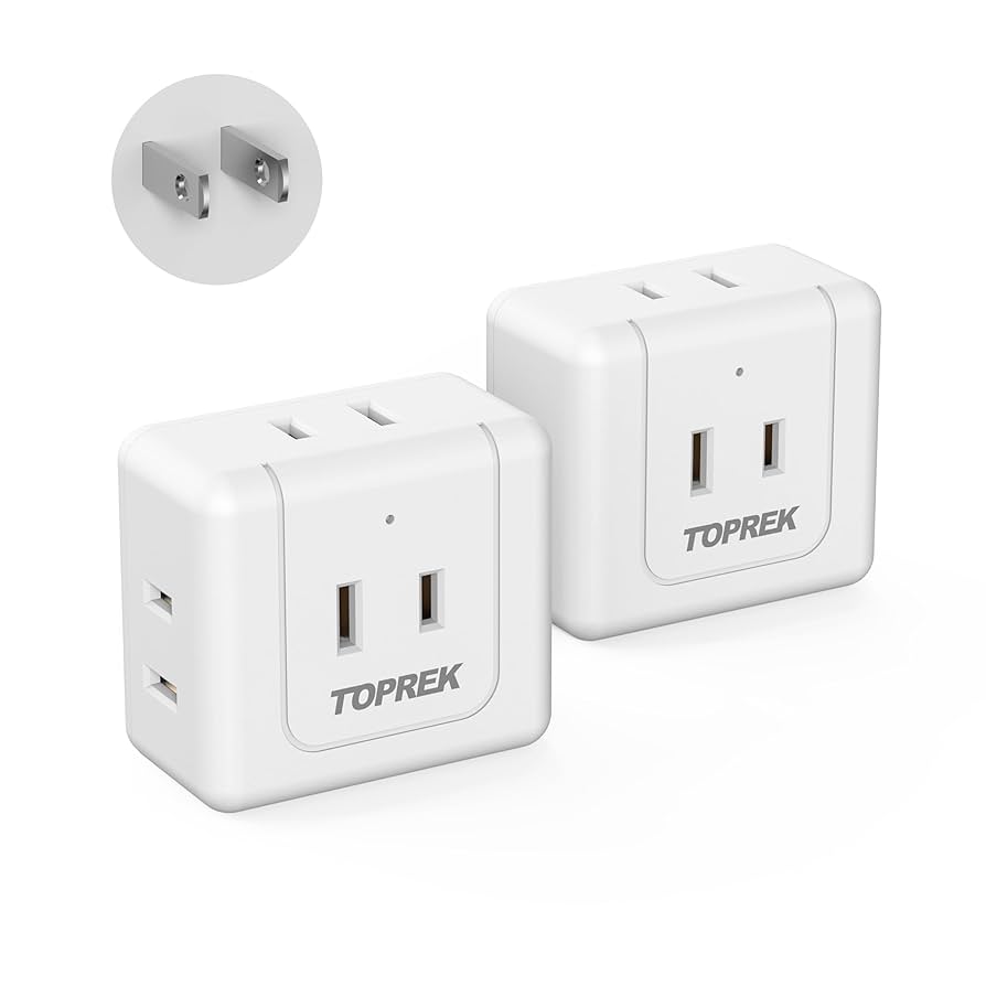 【コンセントページ】40個 Amazon.co.jp: TOPREK コンセントタップ 5個口 電源タップ 蛸足