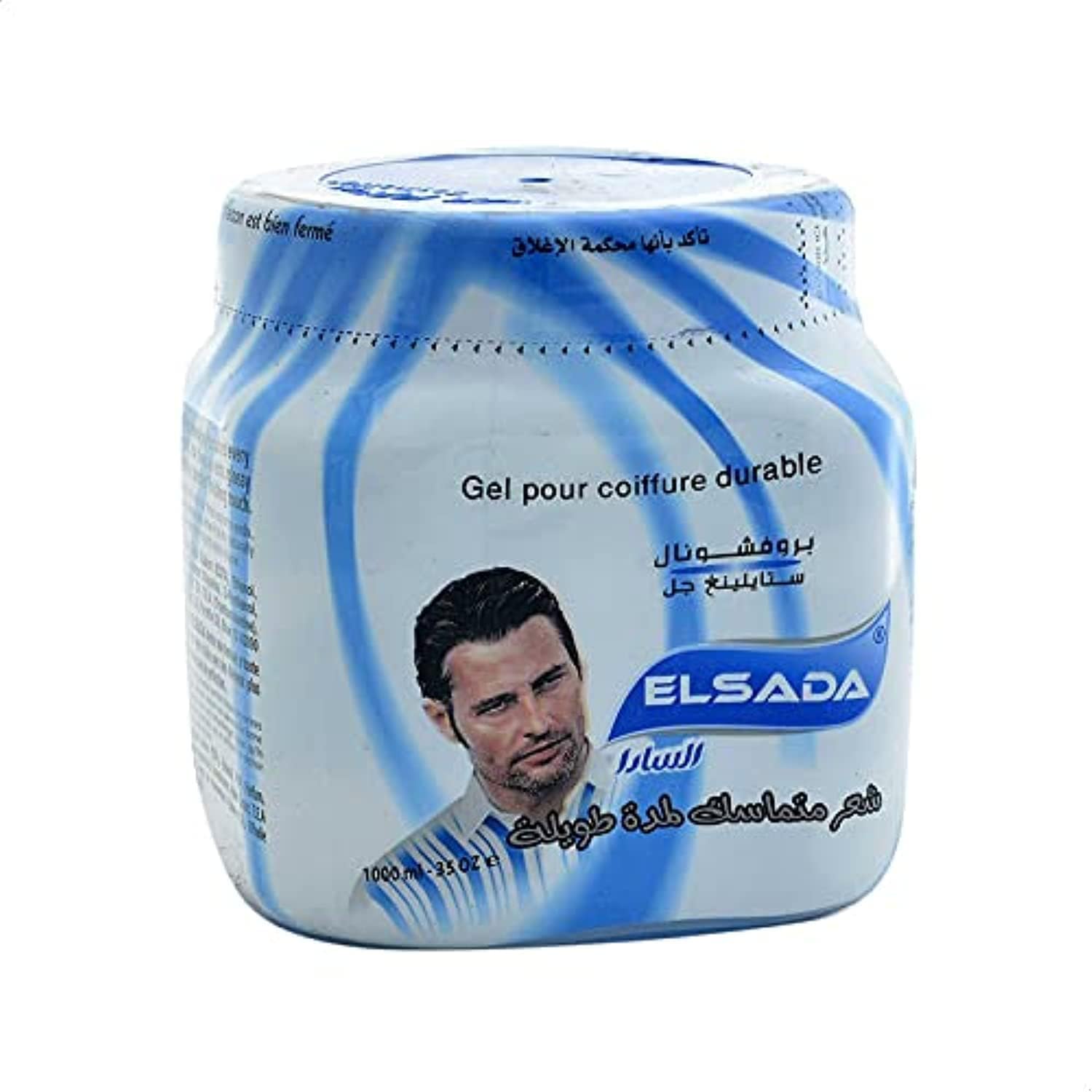 Elsada Hair Gel 500 ml Blue
