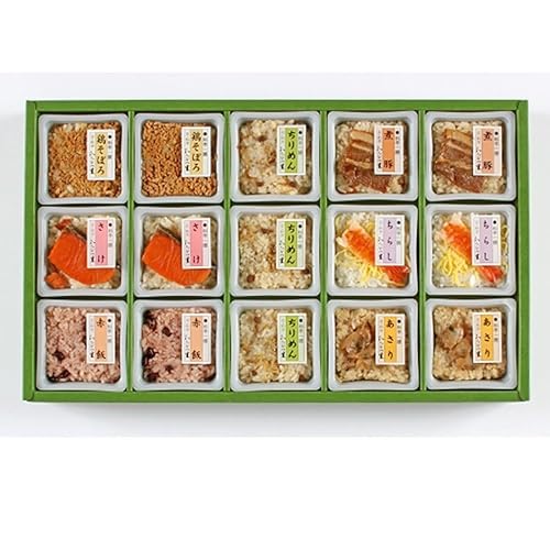 御飯詰合せ 料亭 お取り寄せグルメ 京・料亭わらびの里・料亭一膳（里50V） 7種計15個 西武そごうごっつお便のサムネイル