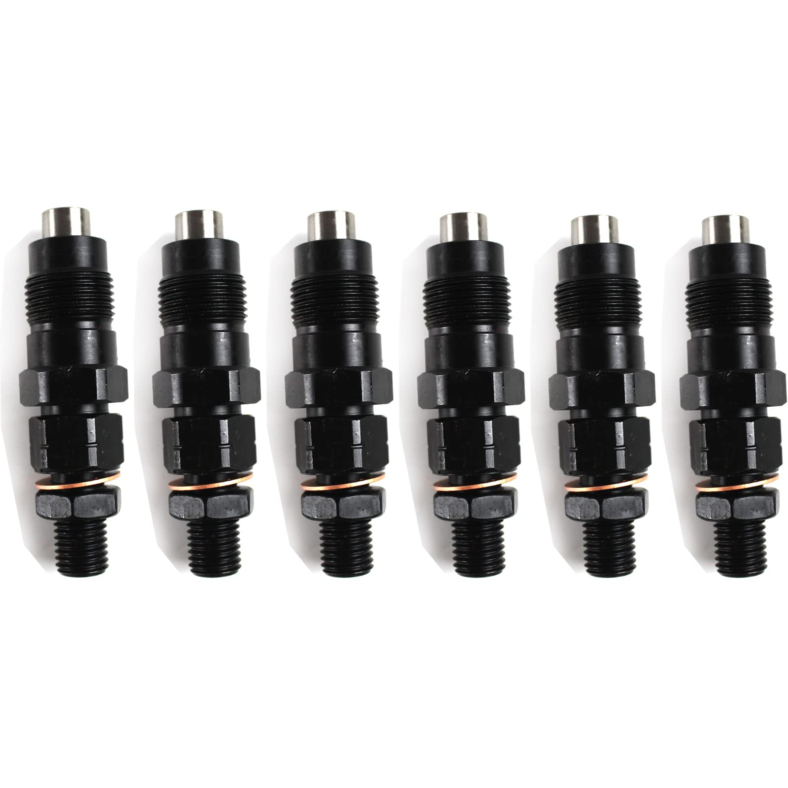 SNOCMP 6 Pièces 23600-19075 Diesel Injecteurs de Carburant pour Toyota Land Cruiser HZJ105 1998-2007, garantie de 3 mois