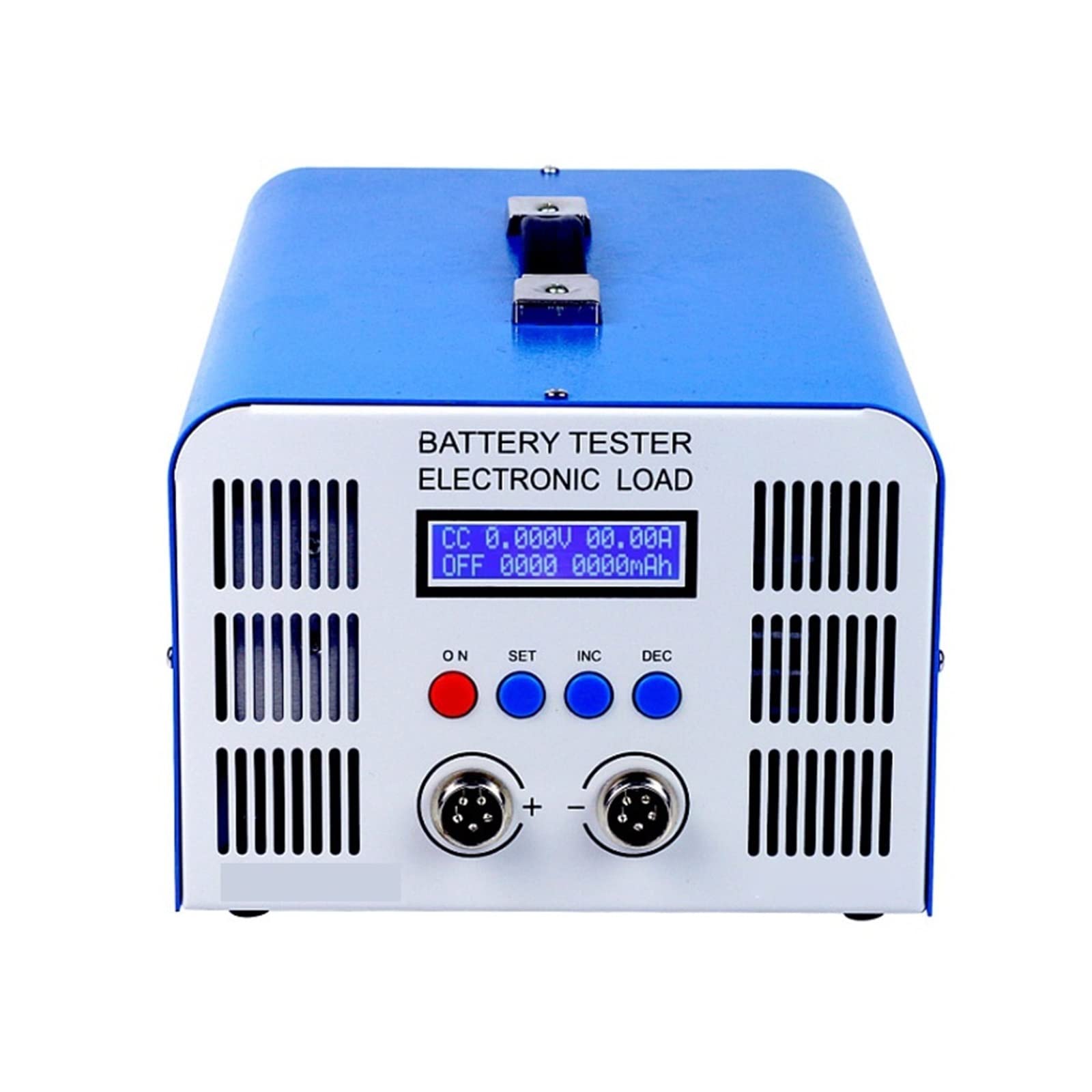 Przenośny tester baterii 200W elektroniczny Tester pojemności akumulatora Tester pojemności akumulatora litowo-kwasowo-ołowiowego ładowanie/rozładowanie 40A Kontrola pojemności baterii