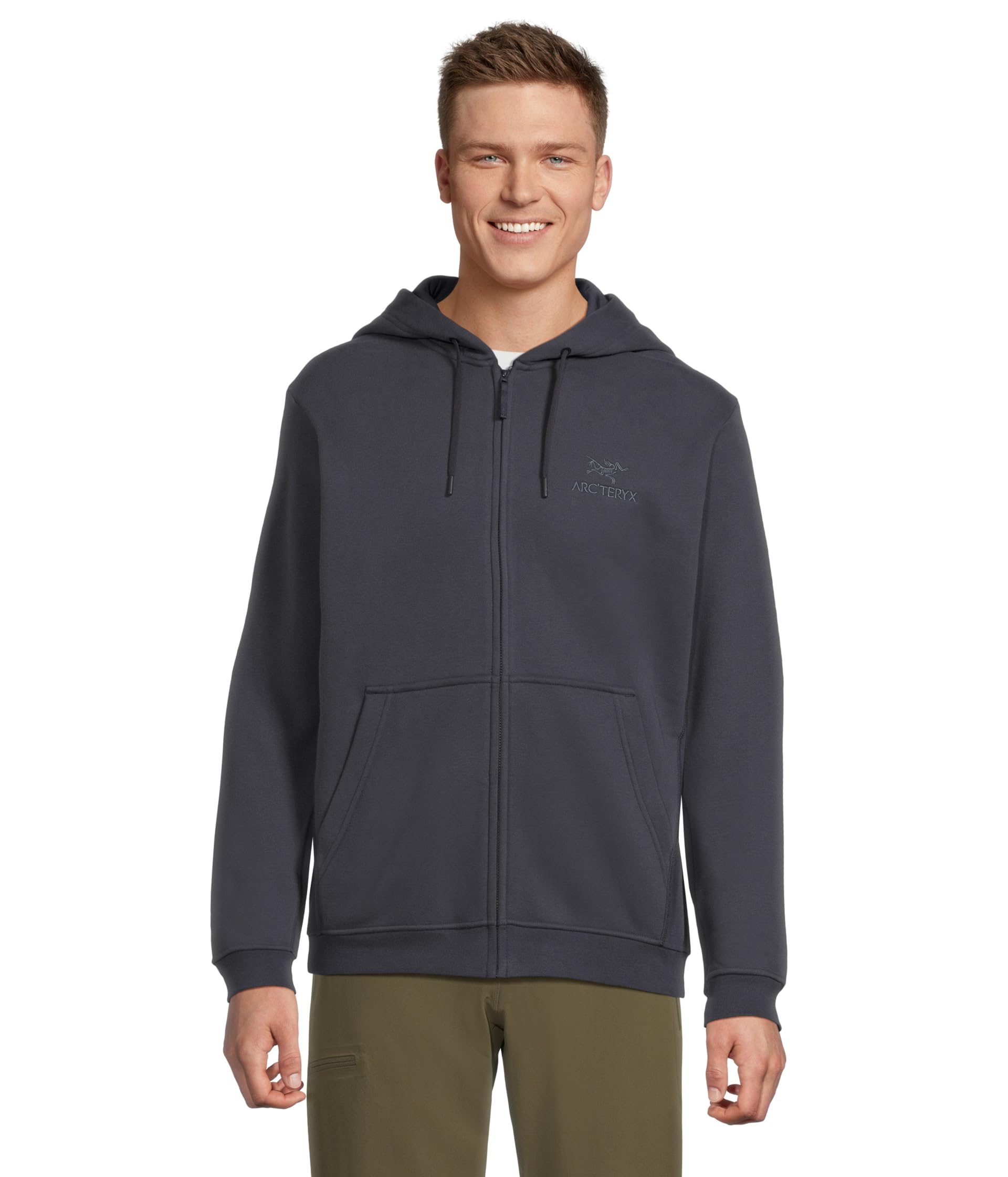 Arc'teryx Mens Emblem Fleece Full-zip Hoody