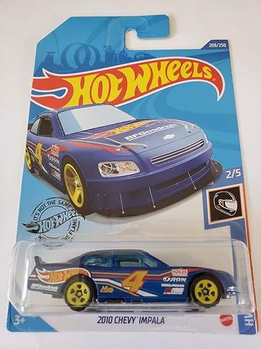Hot Wheels 2020 Hw Race Team 2010 Chevy Impala azul 209250
