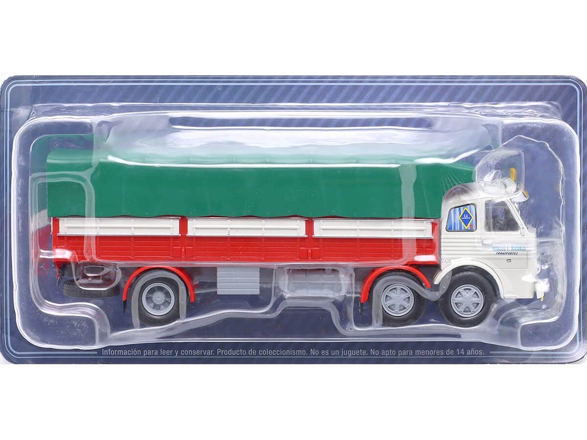 1968 Camión Pegaso 1063 [CA-72826] "Manolo III" Rojo/Verde 1:43 Salvat PEG1063