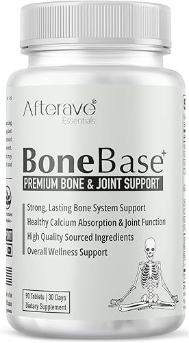 BoneBase Fórmula prémium para la movilidad ósea y las articulaciones construye una fuerte matriz ósea tejido conectivo muscular esquelético apoyo