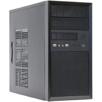 Chieftec iArena Mini Tower ATX Case - Black