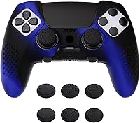 Vista 71 de PlayVital 3D Studded Edition Anti-Slip Silicone Cover Case for ps5 Edge Controller, Soft Rubber Protector Skin for ps5 Edge Wireless Controller with