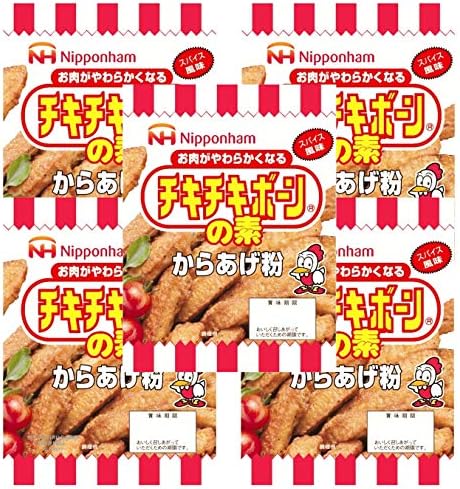 日本ハム チキチキボーンの素 100g 5パック チキチキボーン から揚げ粉 通販 Amazon