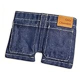 Matériau durable : fabriqué à partir de tissu denim avec des détails authentiques en jean, y compris des coutures, des poches et une fermeture à bouton pour une apparence réaliste