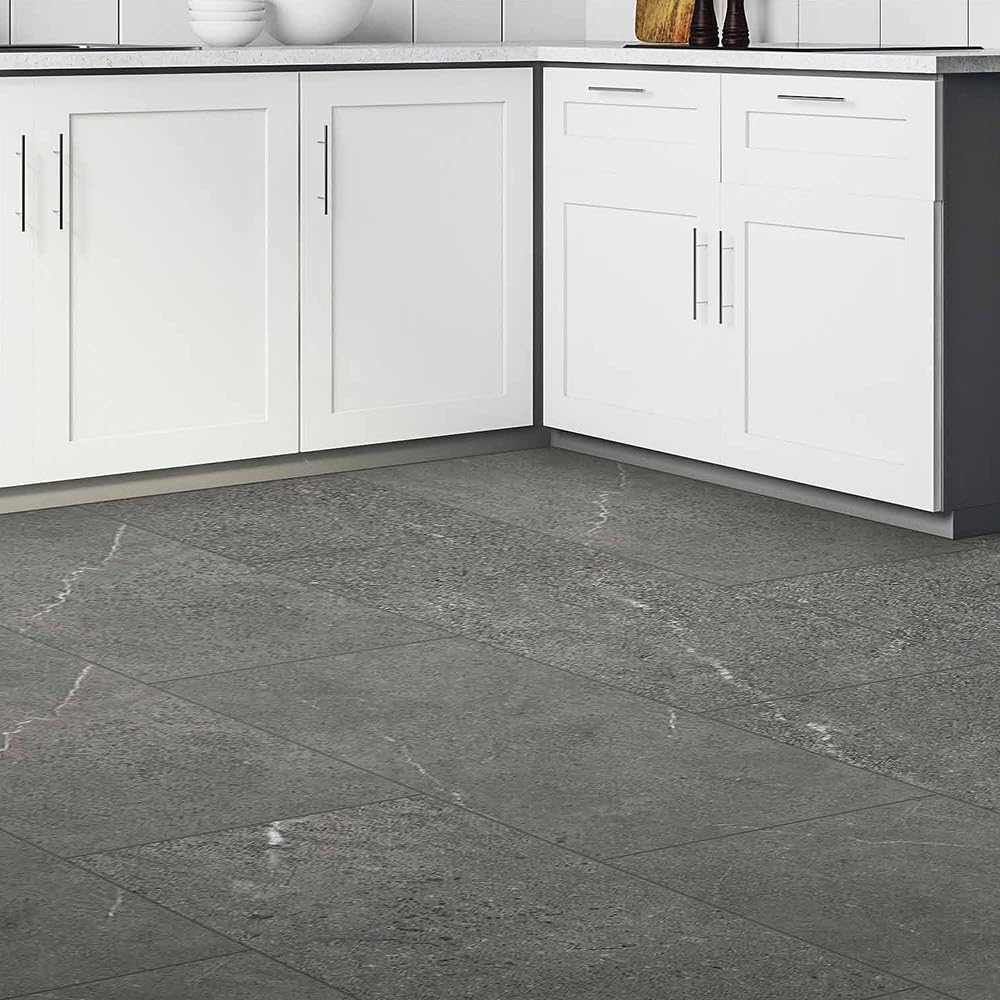 Milano Athena Noir 615Mm X 315Mm Composite Floor Tile Pack