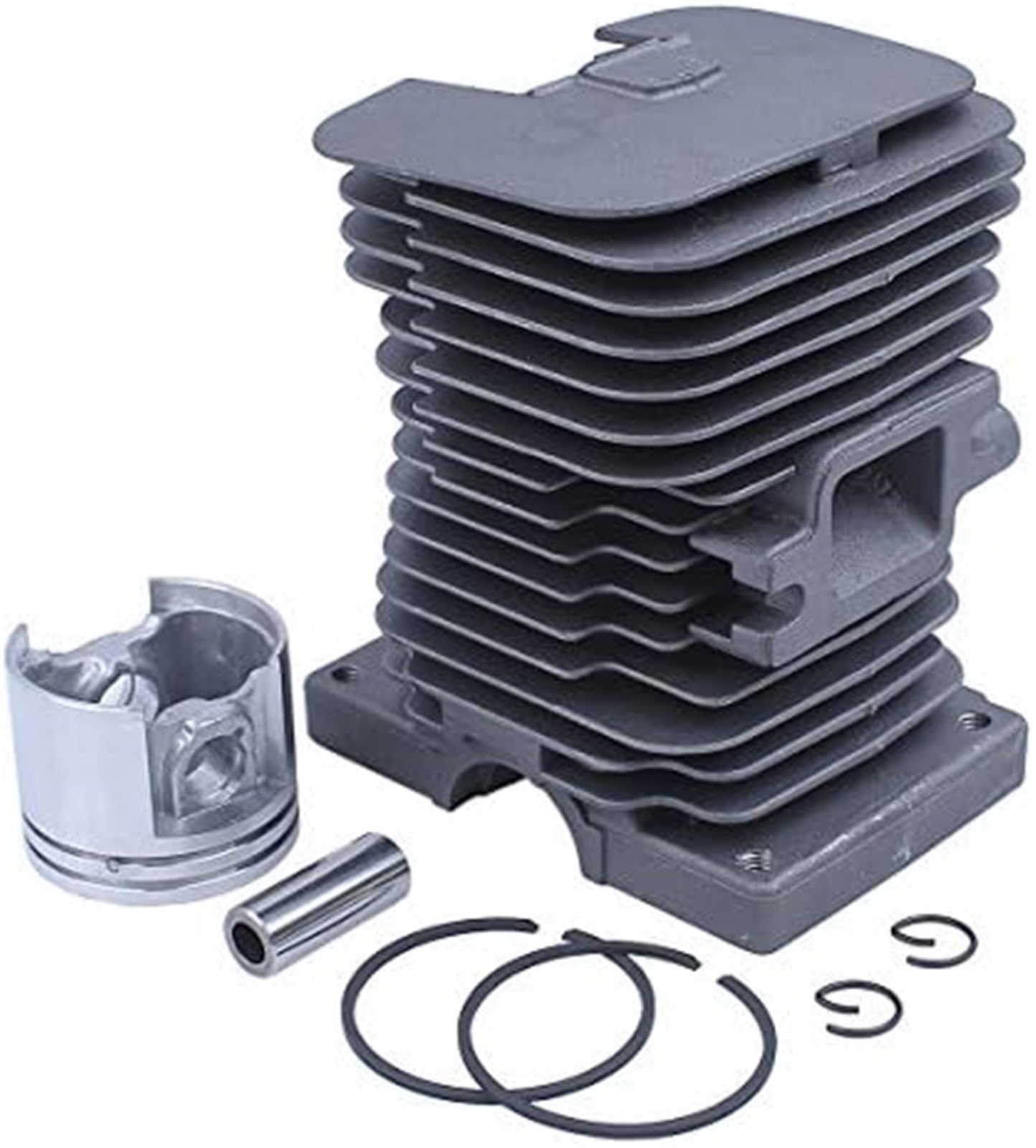 Kit cilindro pistone 38mm Cuscinetti albero motore, for motoseghe STIHL, MS180 018 MS170 017 con paraolio candela L7T Anelli perni candela di accensione per macchine da giardino