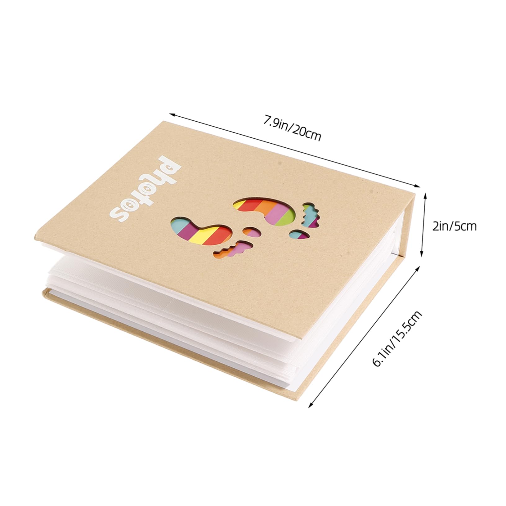 Cabilock 6 Piezas Álbum De Álbum De Fotos Con Espacio De Escritura Álbum De Fotos Libro Bebe Álbum De Fotos Álbum De Fotos Infantil Álbum De Fotos De Libro De Registro De