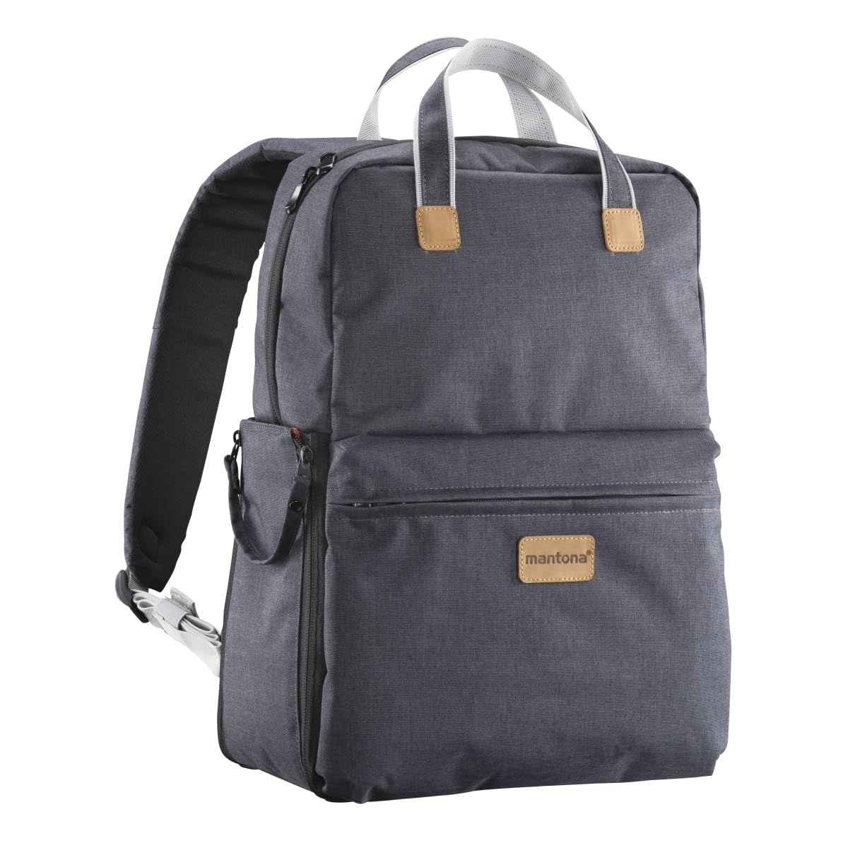Mantona Urban Companion Fotorucksack und Tasche, anthrazit, 450mm