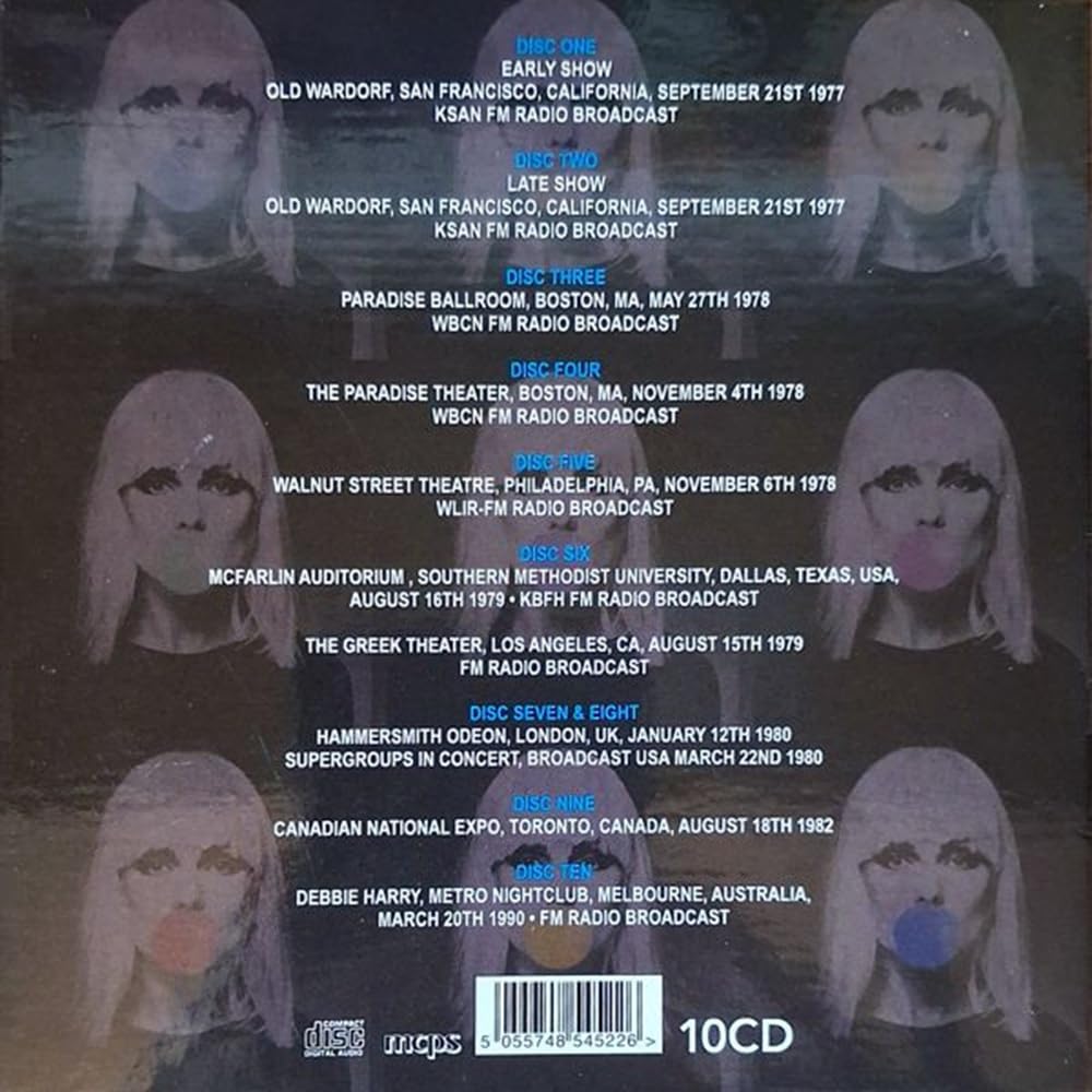 Blondie Live - Historic FM Radio Broadcasts 1977-1990