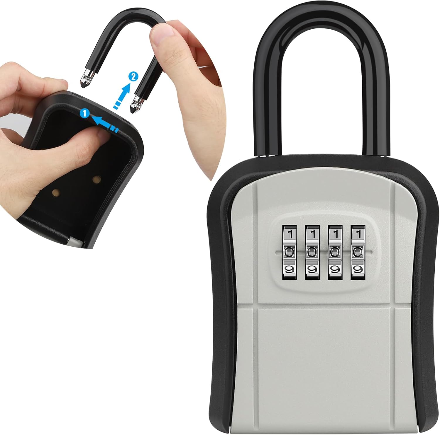 Key Lock Box, [New Version] Diyife Lock Box for House Key