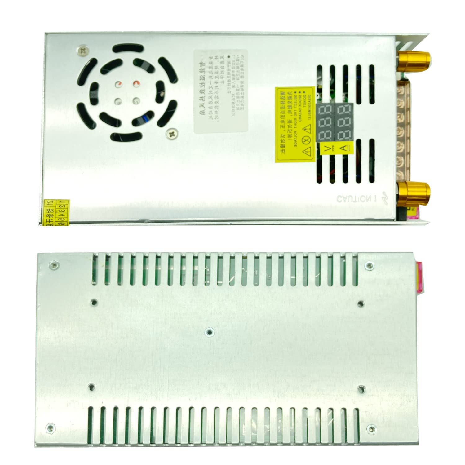 Trasformatore AC-DC 0-60V 0-8A480W Tensione e corrente regolabili Con display digitale Alimentazione switching regolata in CC Per la regolazione della velocità del motore CC