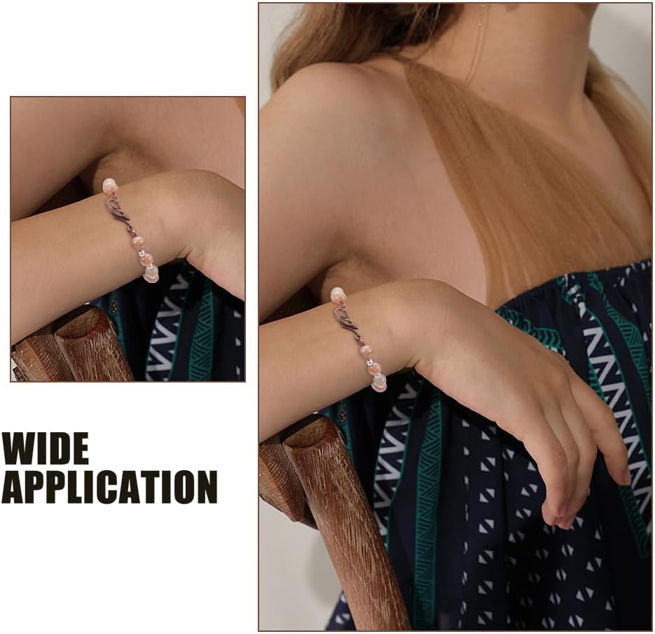 PH PandaHall 10 Sets Metal Hook Clasps Red Copper S-Hook Clasps Rack Plating Wing Hooks for DIY Jewelry Making - Image 6