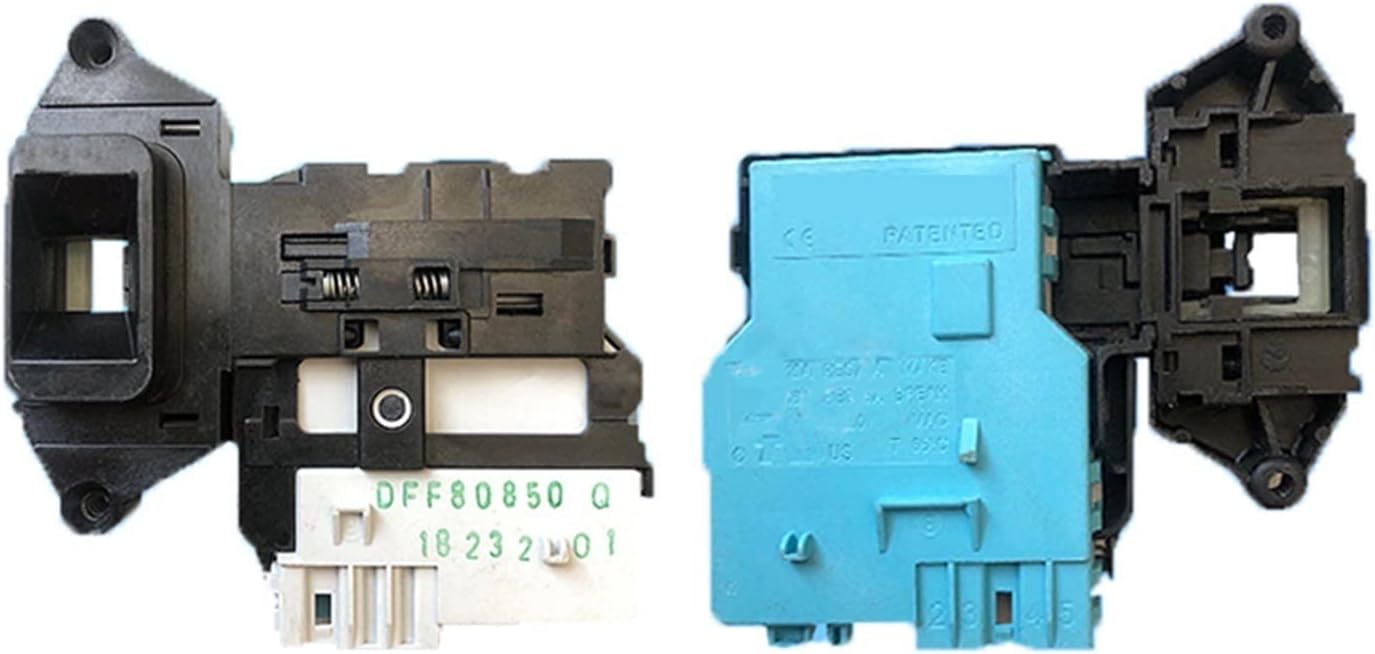 LANGshaw Replacement 1Pcs Time Delay Switch Door Lock Compatible for LG Drum Washing Machine DFF80850 50-60HZ 110-120V Parts Accessories Leisurely