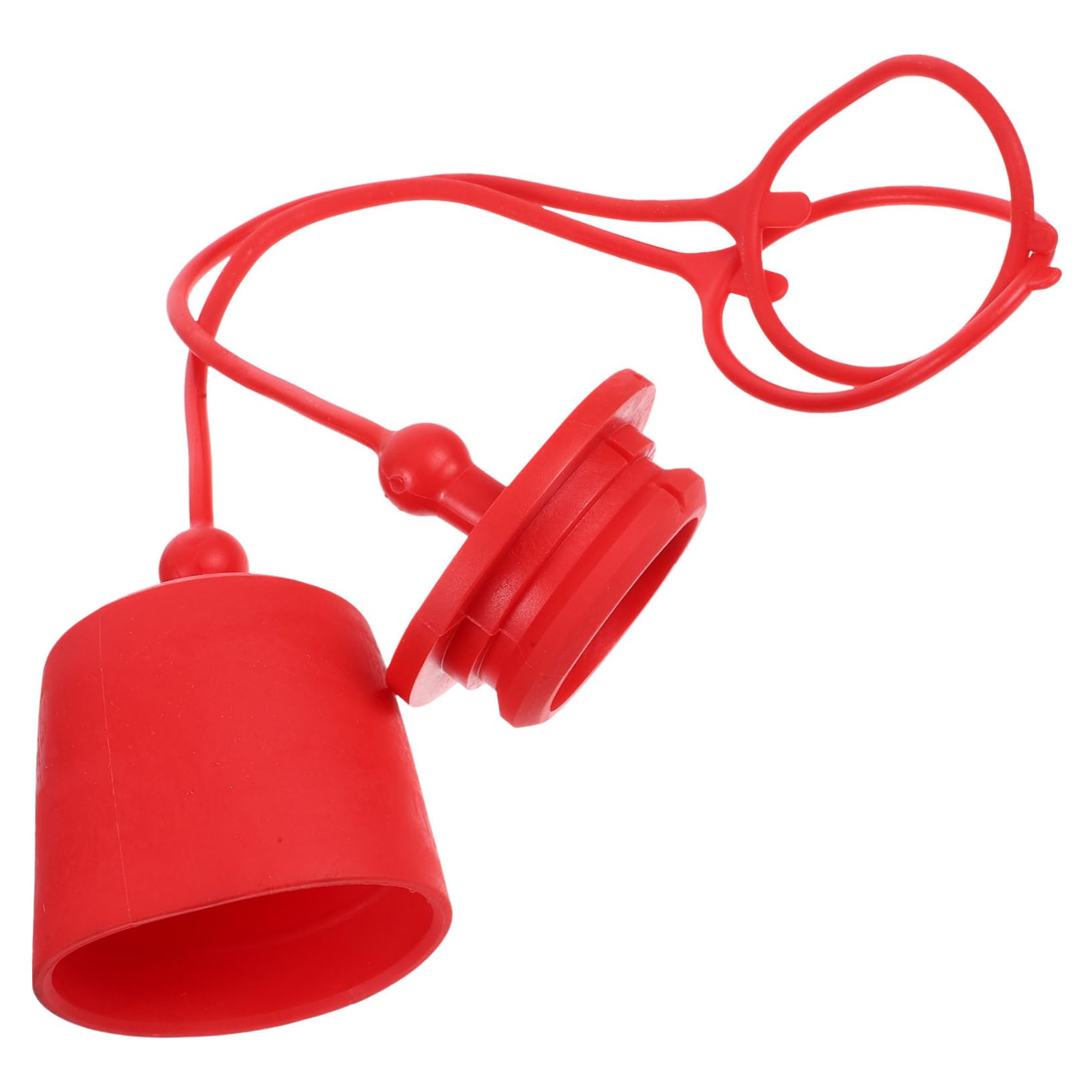 OSOLADY Hydraulic Cap Hydraulic Cap Plug Hydraulic Cap Hydraulic Coupler Dust Cap Hydraulic Dust Caps Air Tool Dust Cap Hydraulic Quick Connect Cover Dust Cap PVC Red