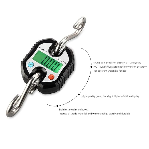 Báscula de Peso para Paciente, Uso Doméstico, Capacidad Máx. 330lb, Negro miniatura 3