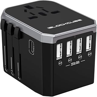 iBlockCube Travel Power Plug Adapter