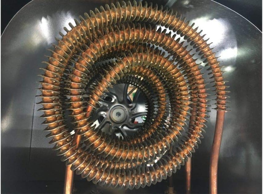 अंतर्गत view of KING KB ECO2S Garage Heater heating elements