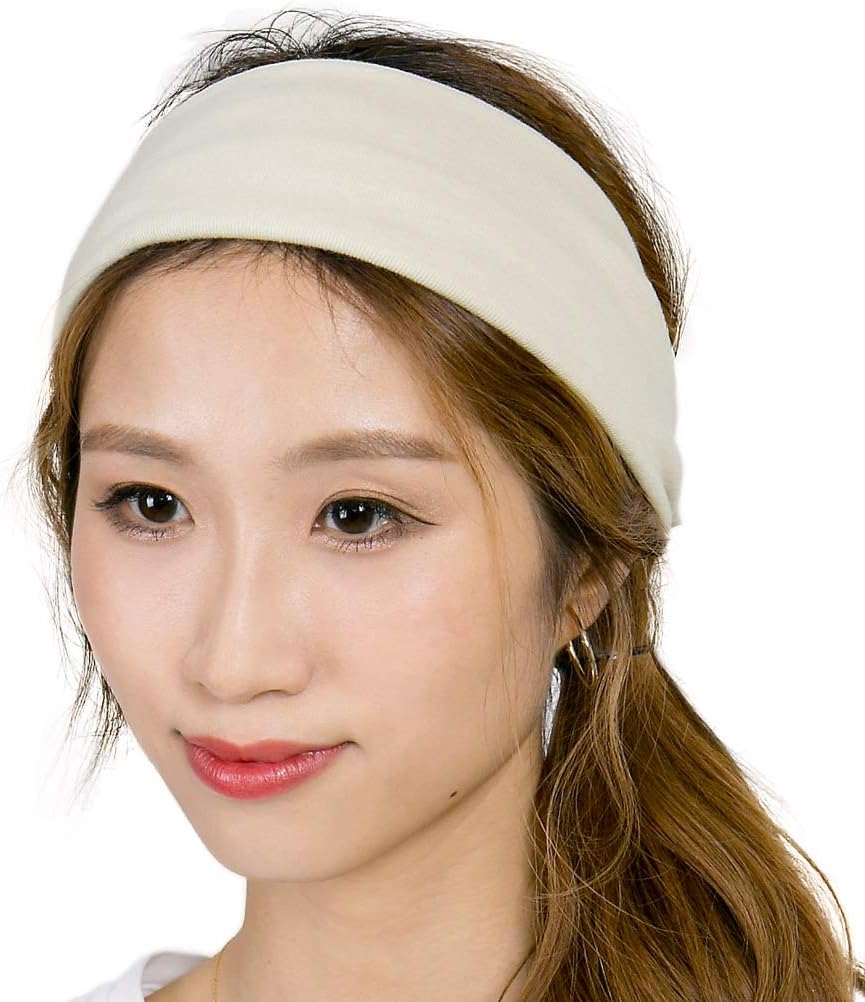 Amazon | [ザクション] 日本製 やわらかコットンバンダナヘアバンド [M
