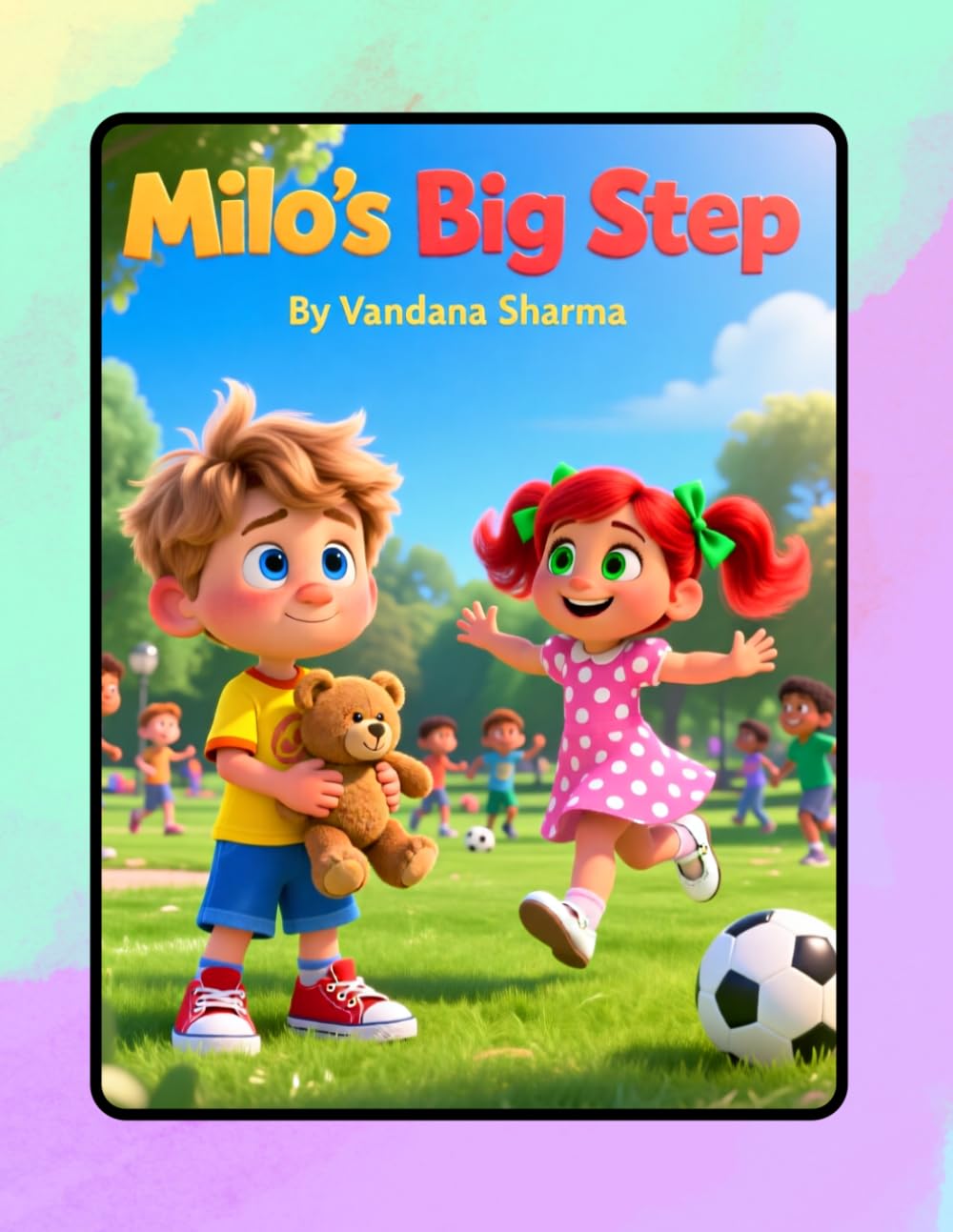 Milo’s Big Step: Joining the Game of Friendship (Courage & Confidence Series- Stories of Bravery, Friendship, and Emotional Growth)