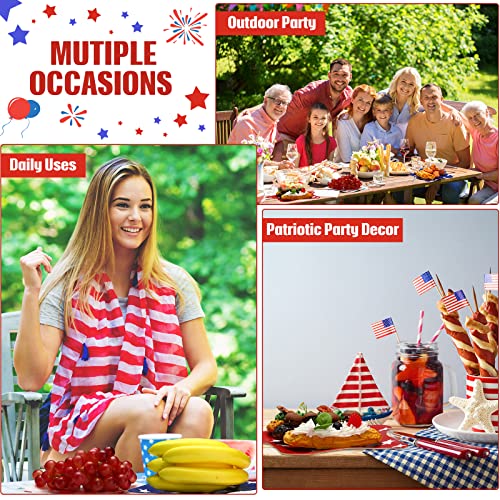 Rtteri 100 Pcs 4Th Of July Paper Plates Red White And Blue Patriotic Star Shaped Disposable Party Plates American Flag Dessert Plates Independence Day Food Snack Tray For Party Supplies (Star) #TOP3