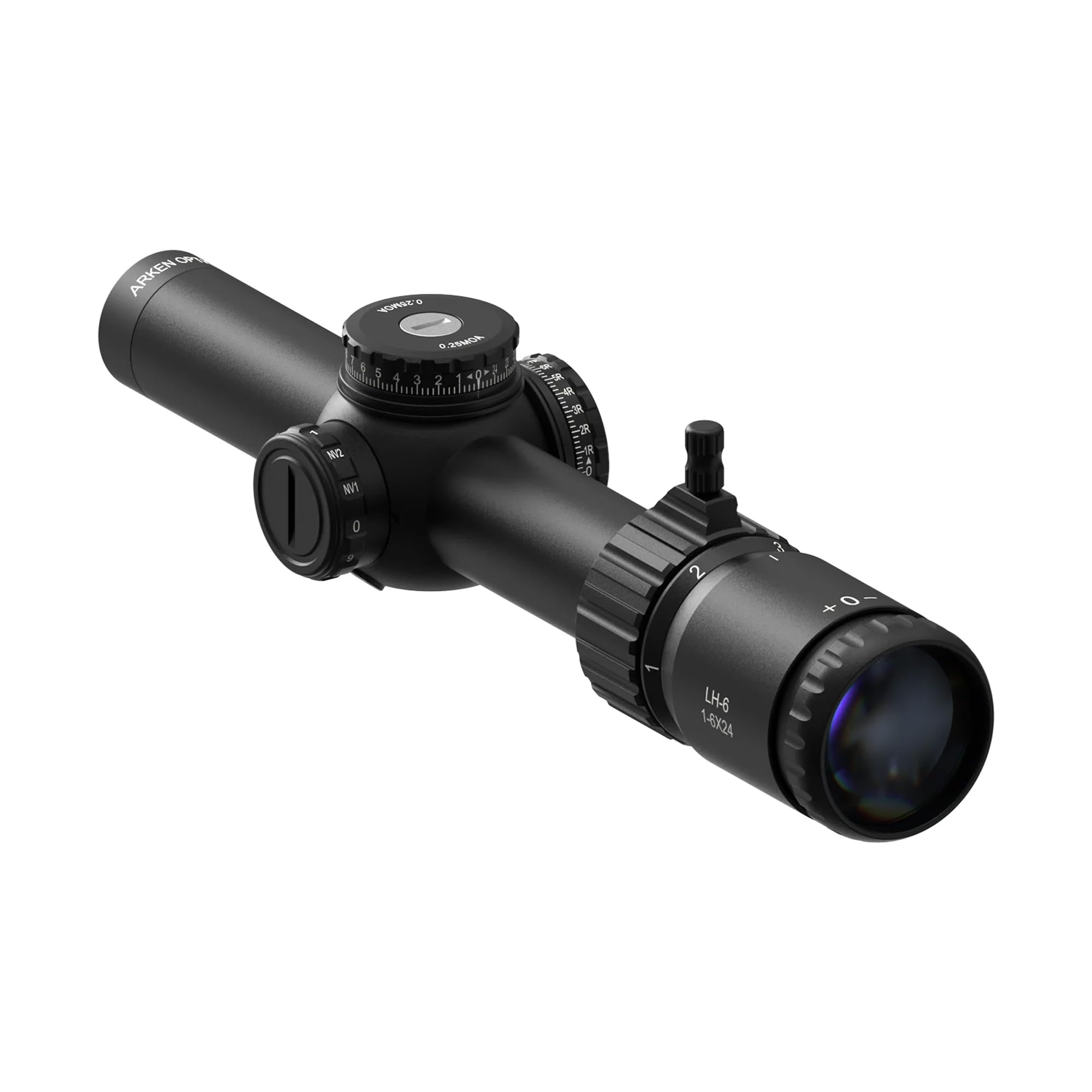 Arken Optics LH-6 1-6x24 Second Focal Plane LPVO 30mm Tube