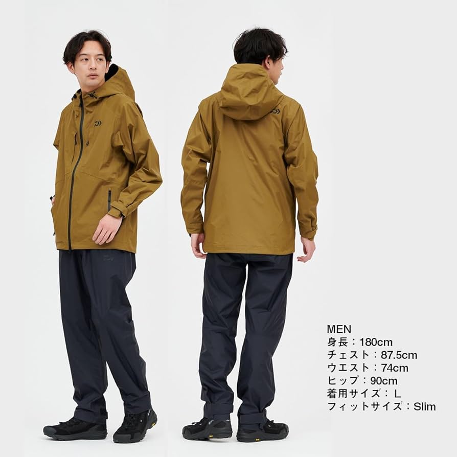 SHAMAX ピンク レインウェア ロングセラーの軽量ゴアテックスジャケット|フォックス
