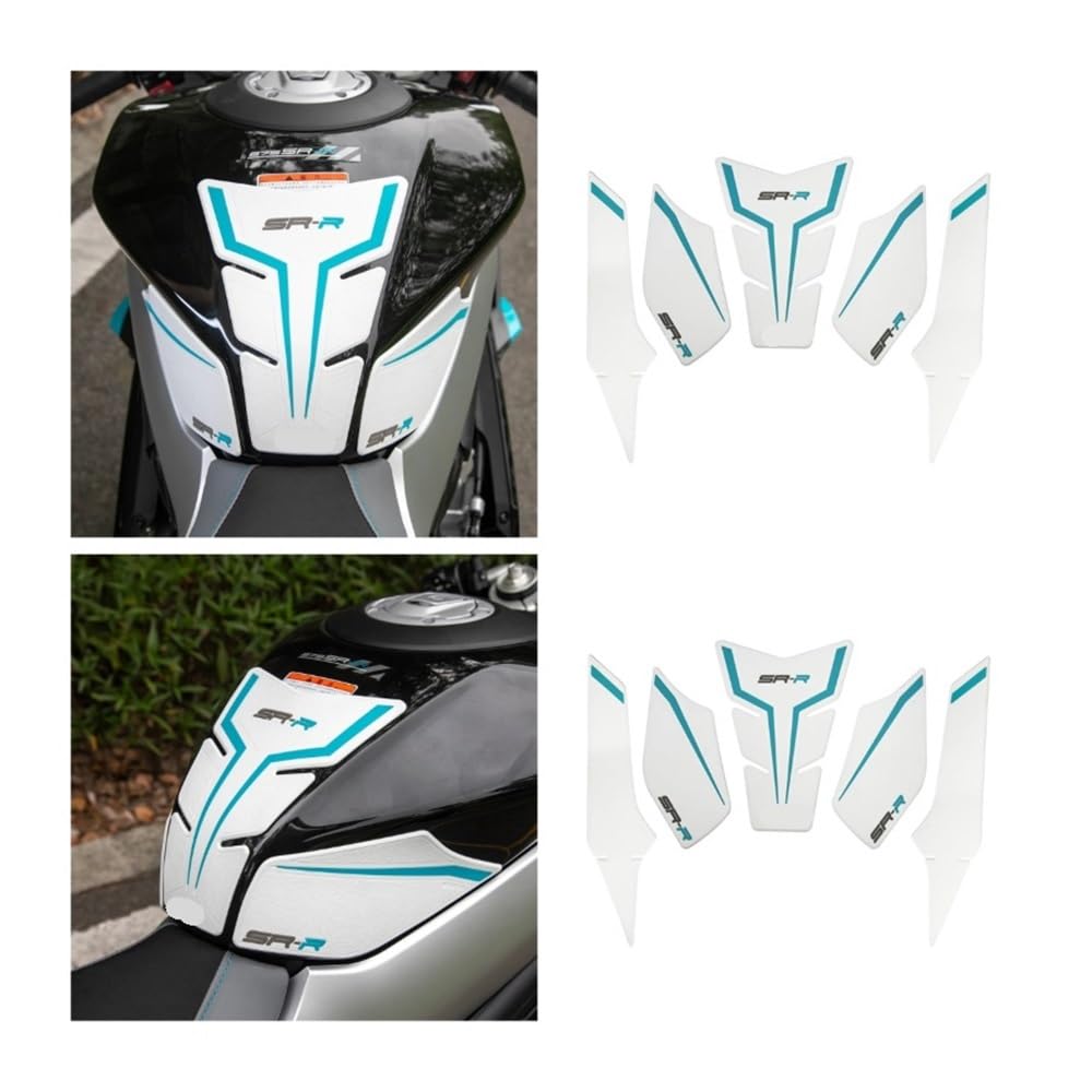 Protège Reservoir Protection De Réservoir Moto, Carburant, Autocollants Pour Gaz Pour 675SR SR675 2025 Traction Side Knee Grip Decal
