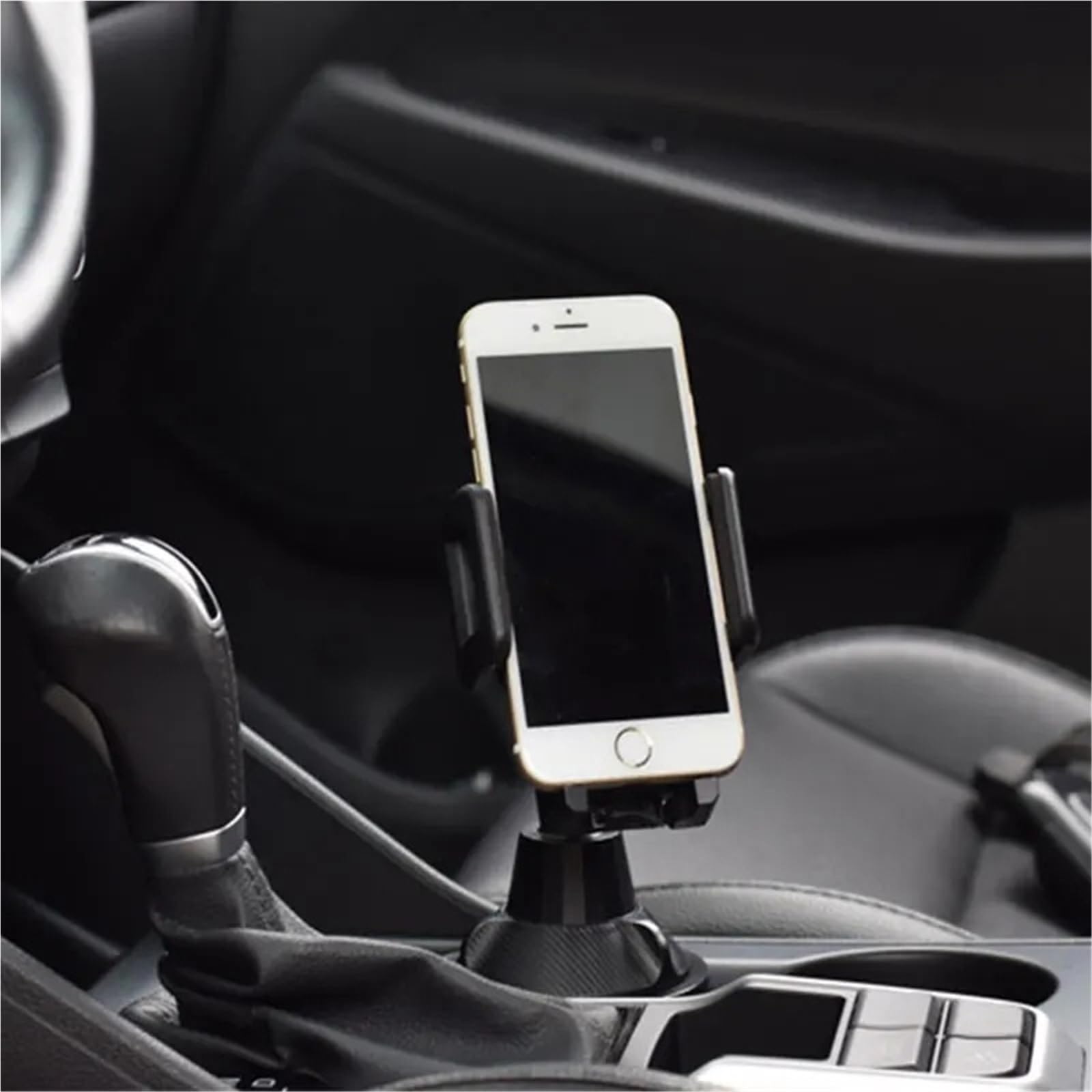 Accesorios Coche Porta Smartphone Supporto per Telefono per Auto, Regolabile, per SUV, Camion, portabicchieri per Auto, Supporto per Telefono Cellulare
