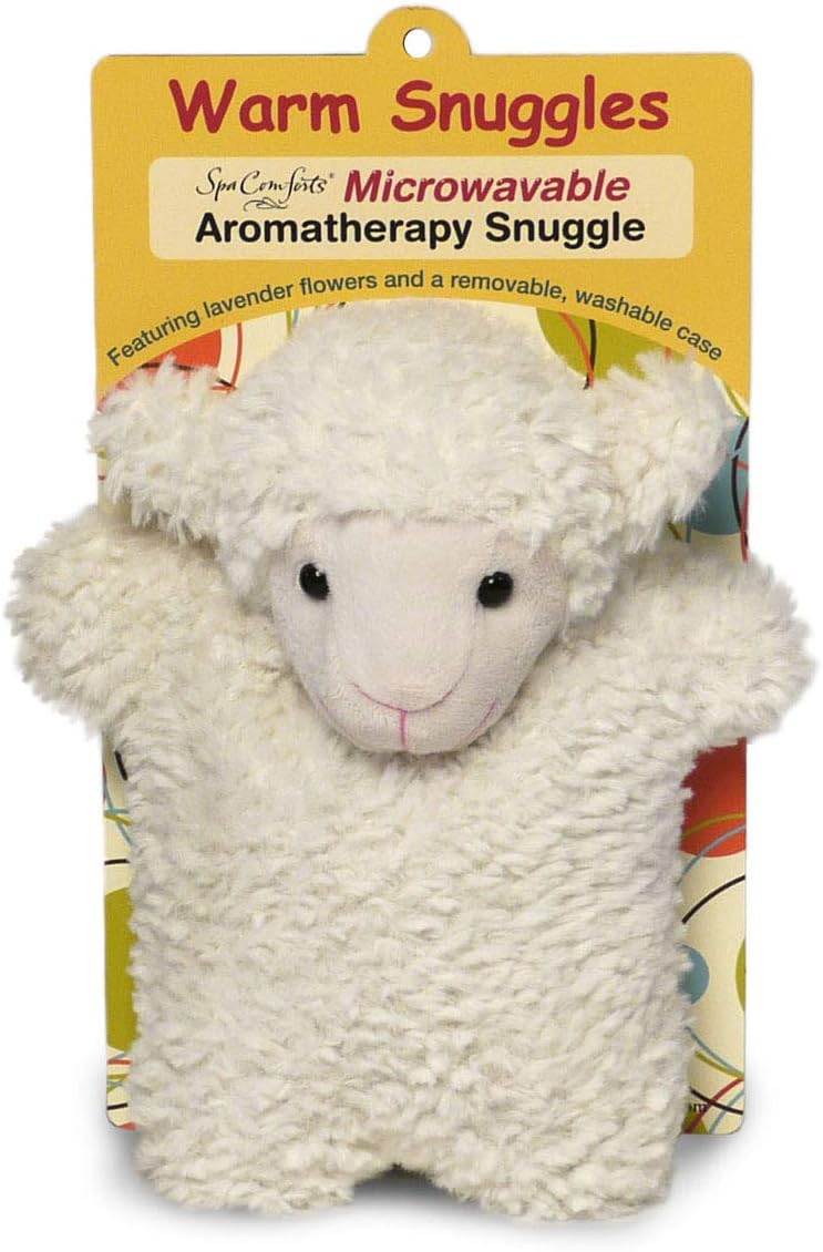 Spa Comforts Snuggles, Lamb, White