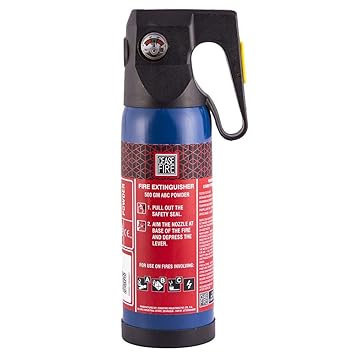 Ceasefire Powder Based Car & Home Fire Extinguisher (Blue) - 500 gm
