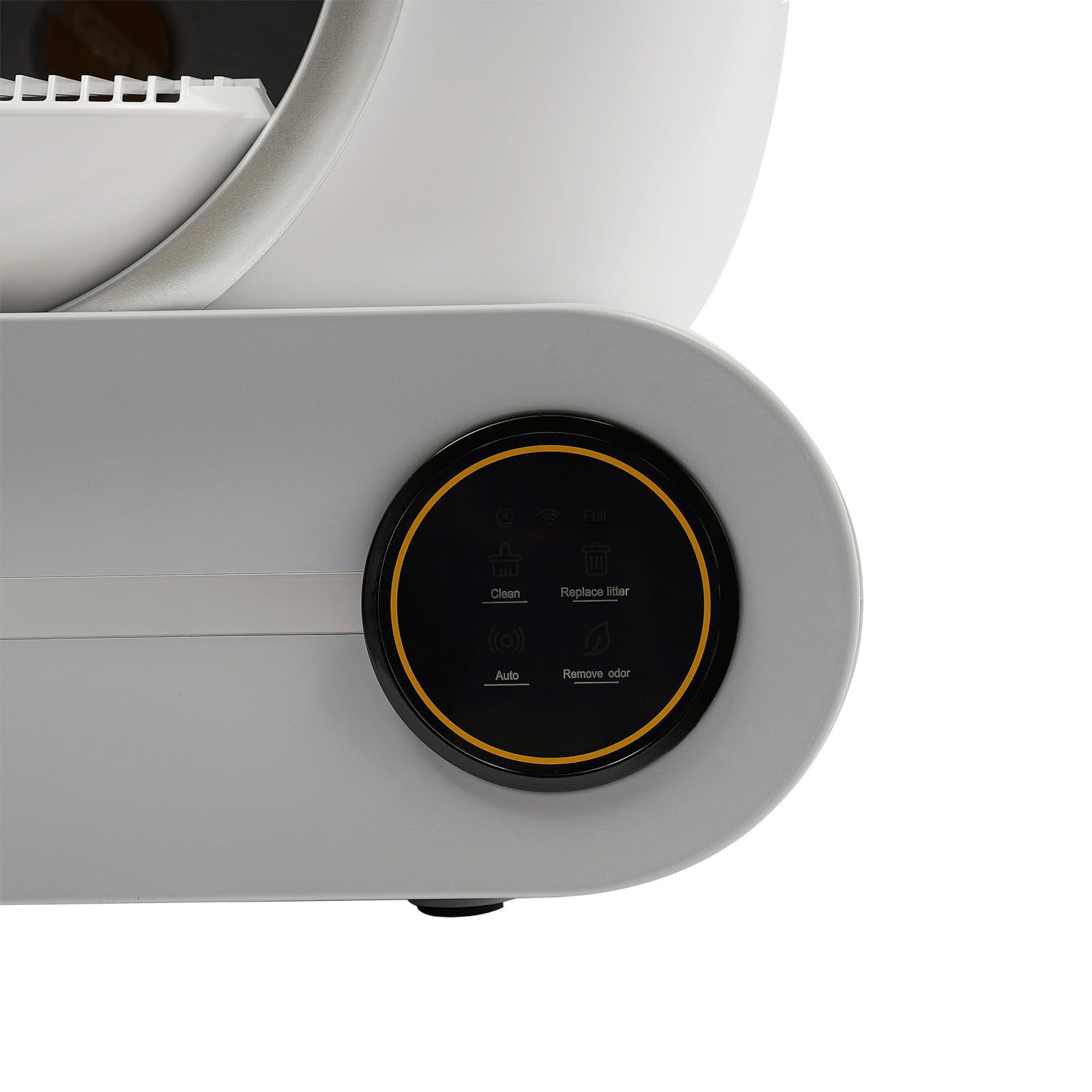 Lettiera per gatti, autopulente, 65 l, automatica, con funzione di deodorizzazione e sensore di peso, lettiera elettrica autopulente