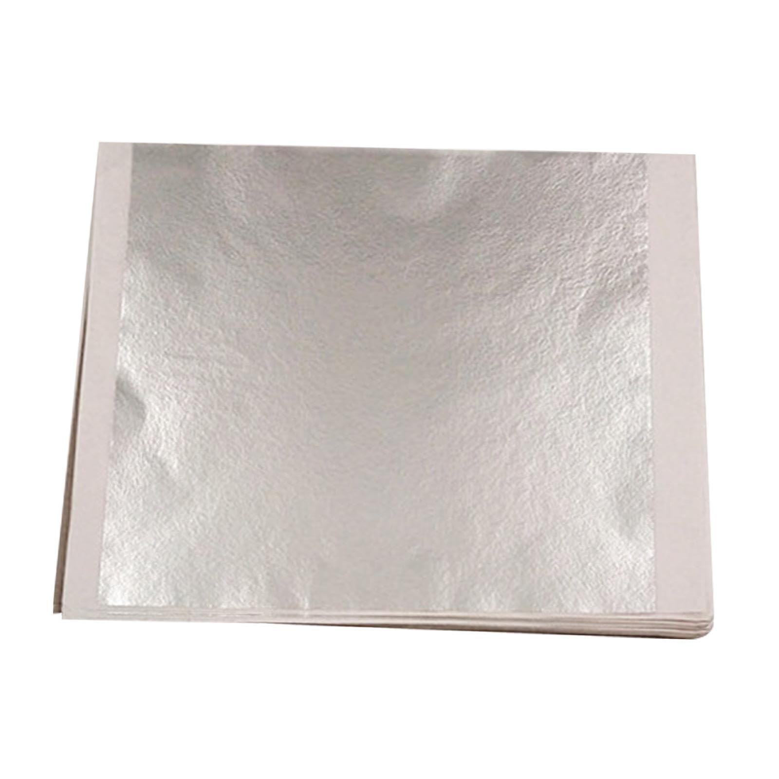 bnf® 100X Gold Sheets Ornament Gift Bag Filler Nail Art Decor Presents Foil Paper Silver | Multi-Purpose Craft Supplies | Other Multi-Purpose Crafting-image-19