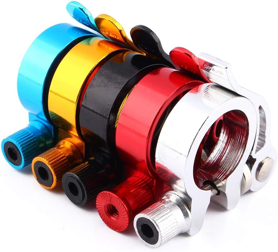 Bicycle Seat Post Clamp, Quick Release Lever Seat Clamp 31.8mm for Mountain Bikes, Road Bikes, Commuters