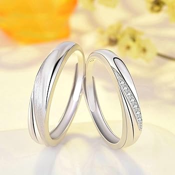 925 Anello Argento Bianco Zirconia Cubica Rotonda Taglio - Foto 4