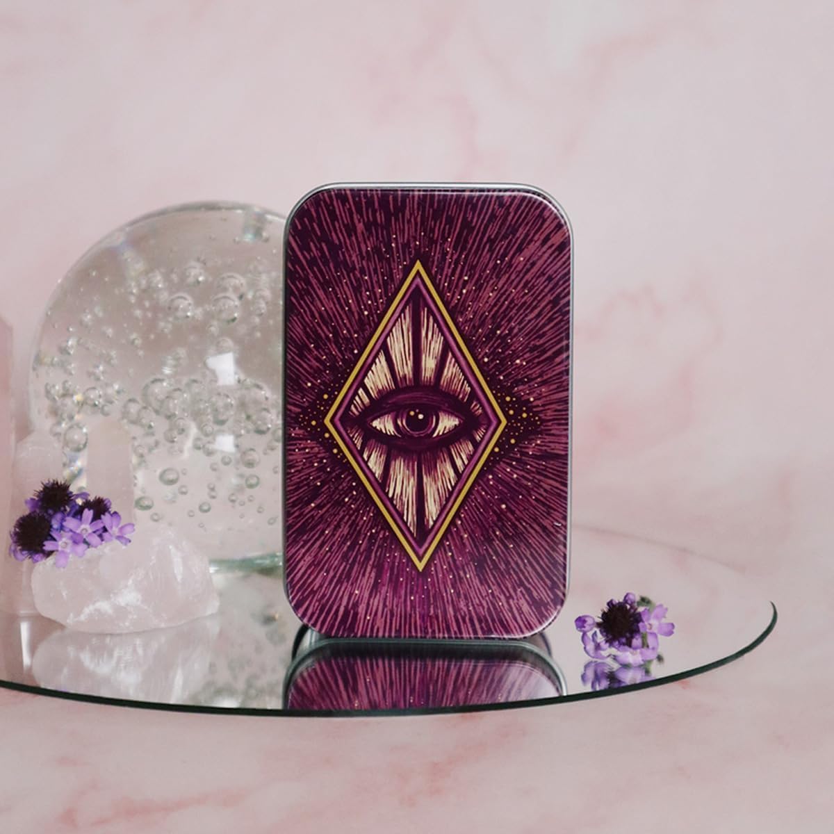 ANBOSI Light Visions Tarot Deck with General Instructions Book | Traditional Standard Tarot Deck Cards for Family Parties Playing Card Game for Adults Beginners (Little Light Visions Tarot Cards)