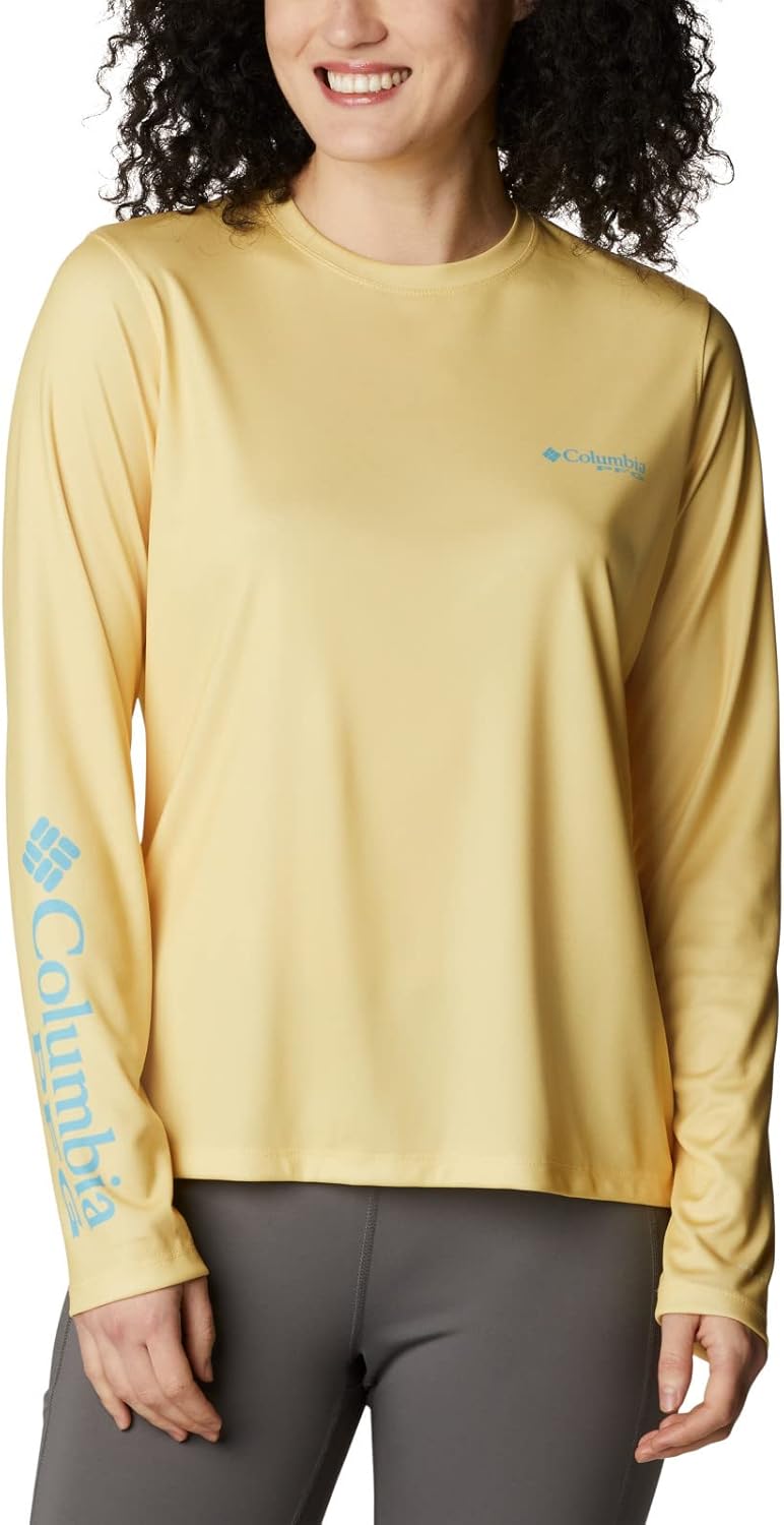 Columbia Women's Tidal Tee PFG Island Time Long Sleeve