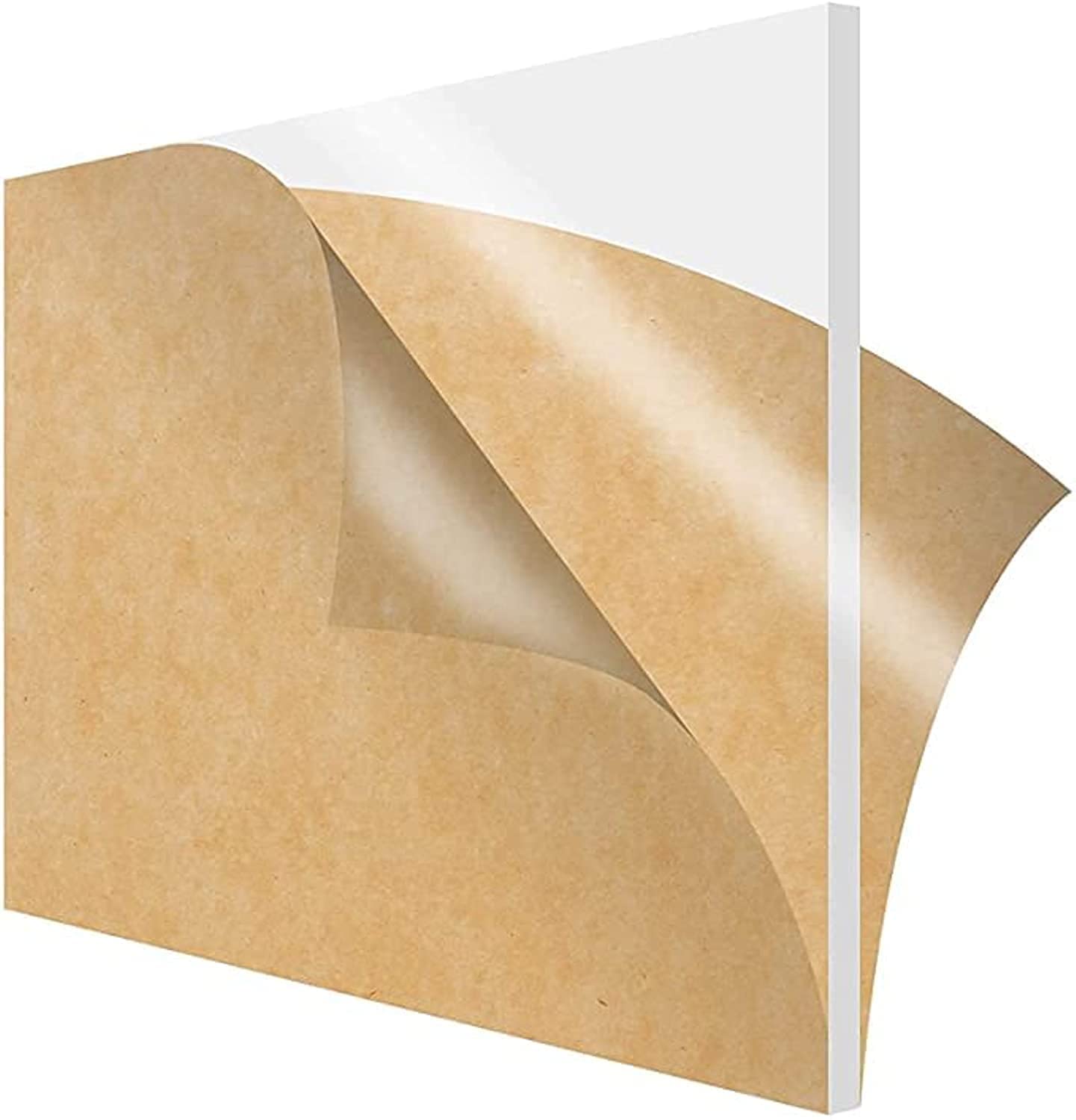 BPA Cast Acrylic Sheet Transparent Clear With Protective Paper for Signs, DIY Display Projects (Clear A4 (297 x 210mm), 6 MM (Pack 2))