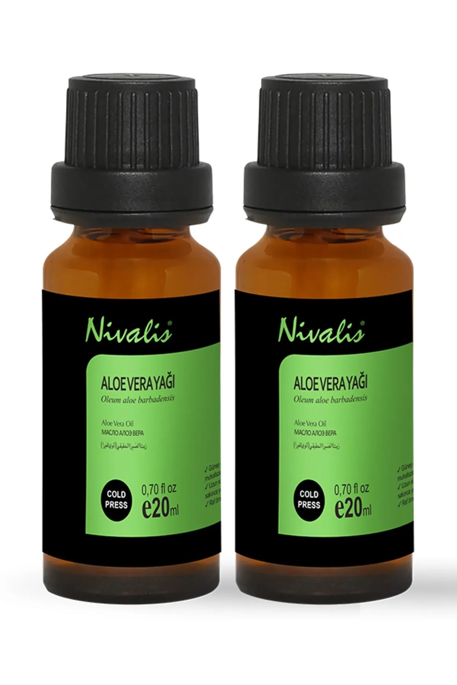Awe Laboratories 2'li Nivalis Aloe Vera Taşıyıcı Yağı 2 * 20ml