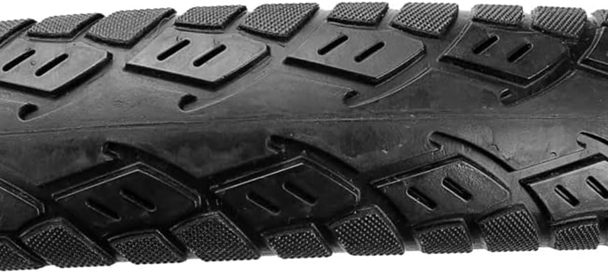 Electric Bicycle Tires, CATAZER 20 Inch Bicycle Solid Tire Durable Non-Inflation 20x2.125 Rubber Black Micropore Solid Tyre