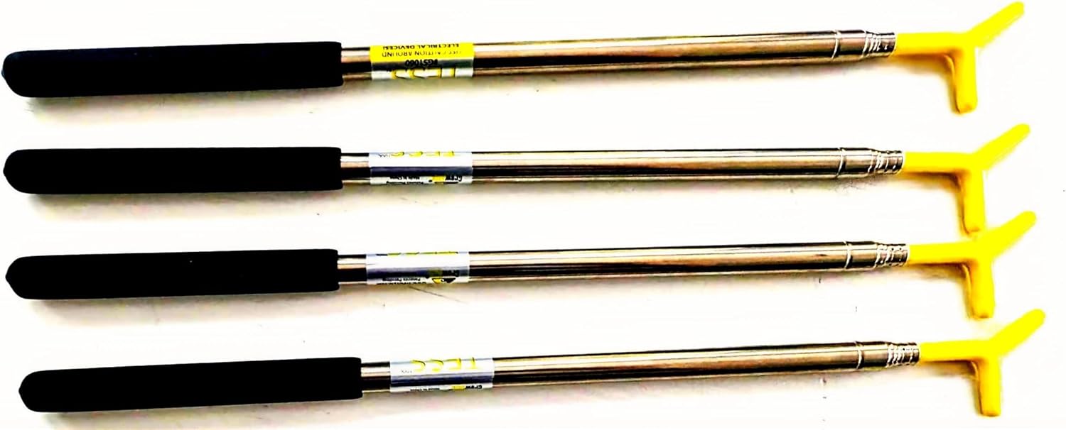 Tess Safety Pole -Smoke Detector and Emergency Exit- Extendable Pole Tester Original - Allows Easy Excess and Monitoring for Life Safety Products -Spellbound (4)