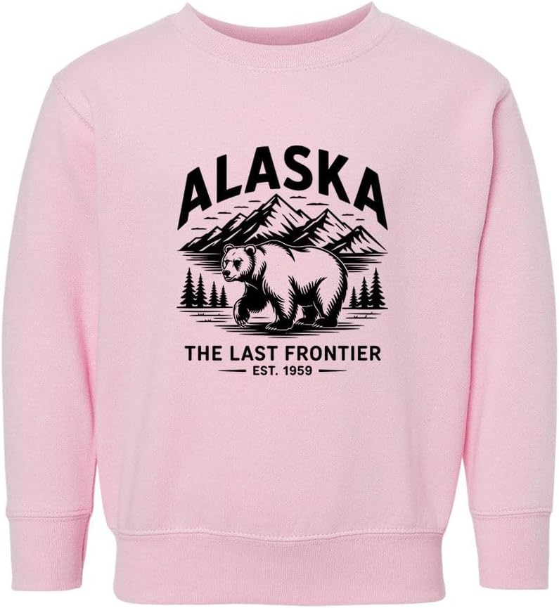 Last Frontier Alaska Kids Sweatshirt Toddler