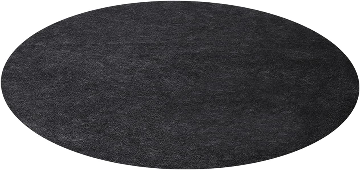Round Under Grill Mat, Extra Thick 36 Inch, Premium BBQ Mat for Under BBQ, Waterproof, Reusable
